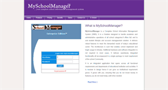 Desktop Screenshot of myschoolman.com
